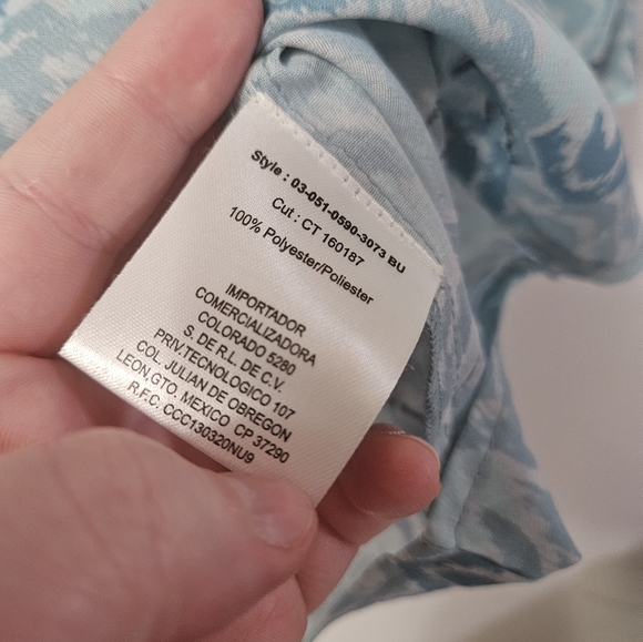 NWT! Roper Blue And White W3stern Blouse! - Picture 4 of 6